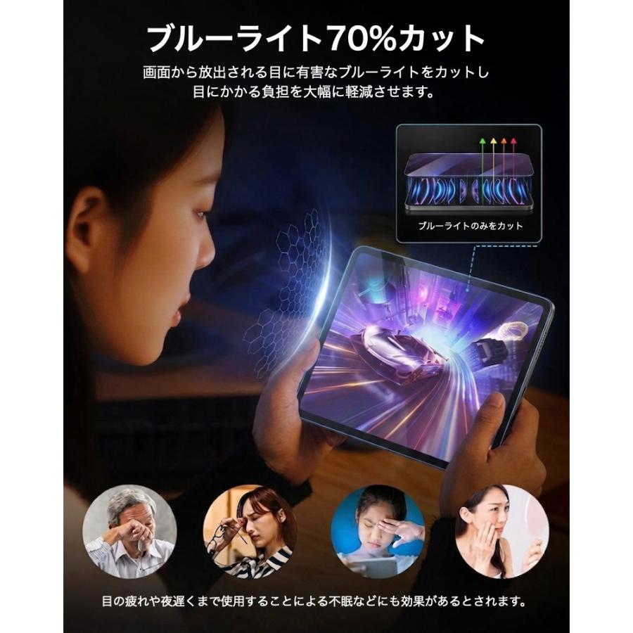 iPad ガラスフィルム Air11 Pro11(M5/M4) 第11世代 A16 第10世代 第9/8