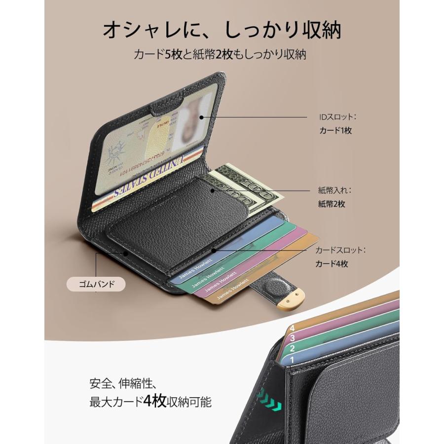 ESR ESR MagSafe カードケース 5枚収納可能 RFIDブロック機能