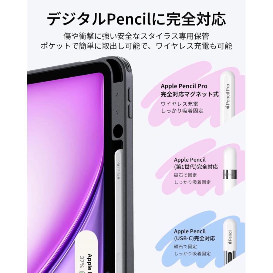 Apple純正iPadAir11インチケース Apple アップル アイパッド エアー 11型 (M3チップ)ケース PU