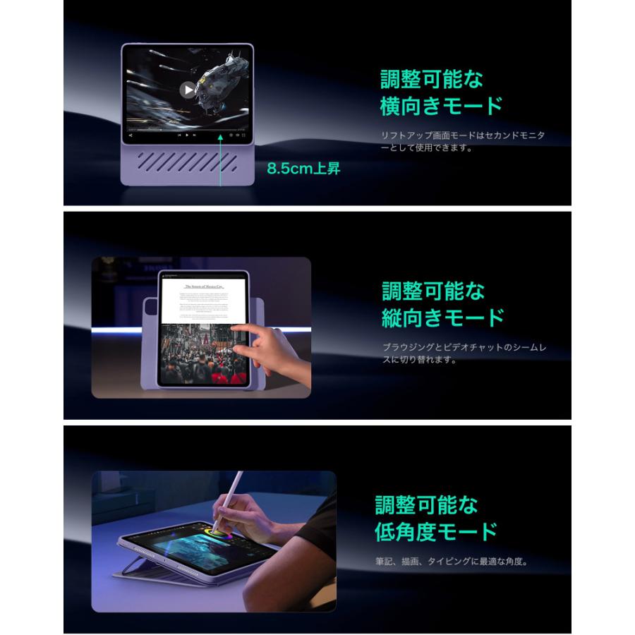 ESR iPad Air13/Air11インチ (M3/M2) ケース Pro13/Pro11インチ ESR iPad Air13/Air11インチ (M3/M2) ケース Pro13/Pro11インチ