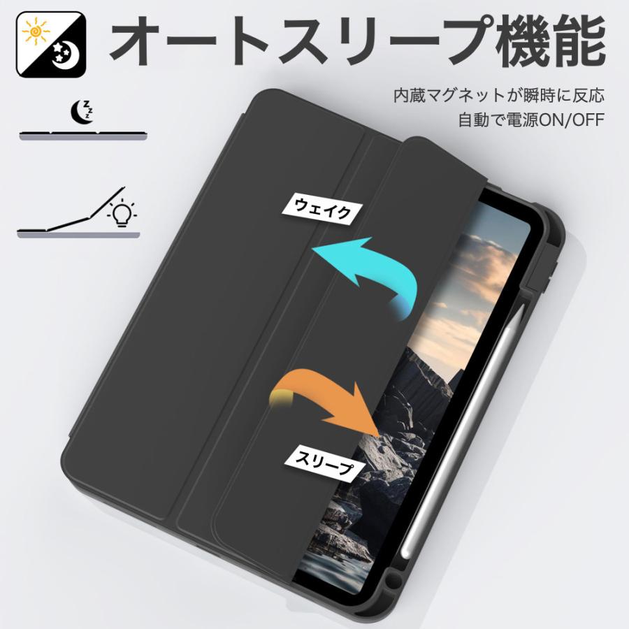 iPad ケース ペン収納 Air11 Pro11(M5/M4) 第11世代 A16 第10世代