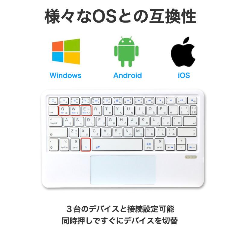 iPad キーボードケース 日本語配列 第11世代 A16 第10/第9/8/7/6/5世代
