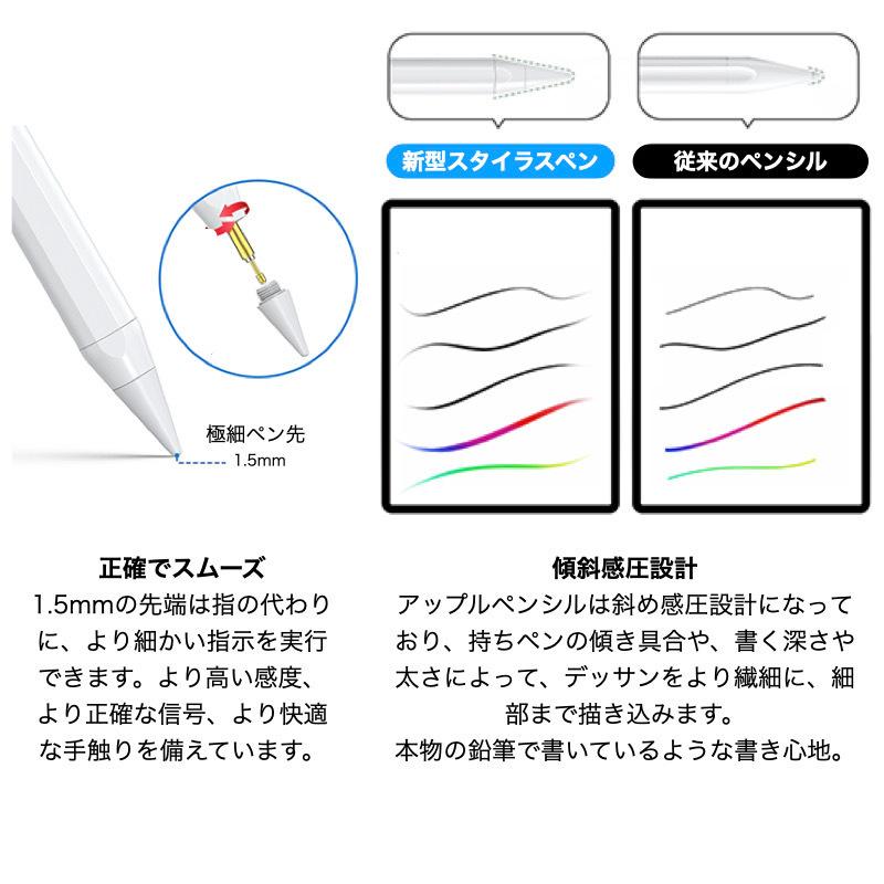 スタイラスペン iPad Air11/Air13 Pro13/11/12.9 第11世代 A16 第10