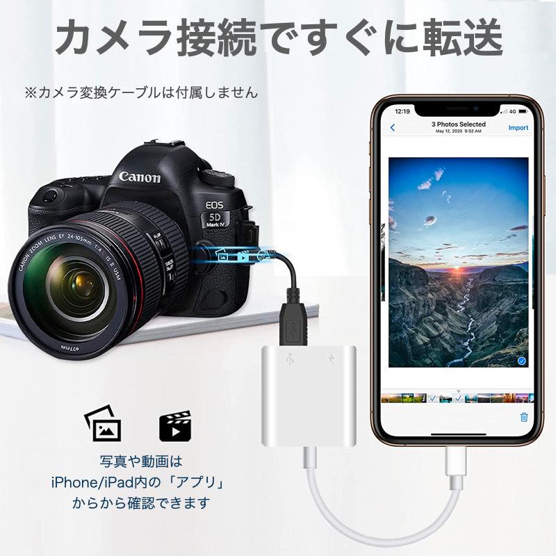 Usb 変換アダプタ Usbメモリ Ipad Iphone 12 Se2 カメラ Usb フラッシュ Otg 写真 ビデオ データ 転送 Midi キーボード マウス 最新 Ios対応 Qg C 011 Good Hammond 通販 Yahoo ショッピング
