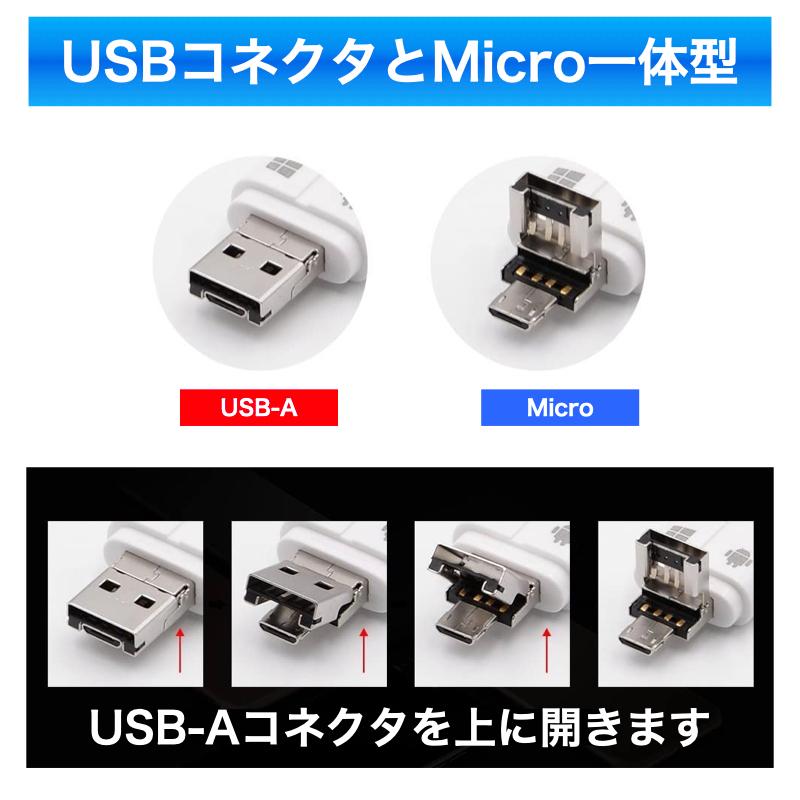 6ヵ月保証 スマホ SD カードリーダー SDカードカメラリーダー USBメモリ iPhone Android iPad Mac Type-C micro SD 日本語取扱説明書付き バックアップ｜bigupshop｜07