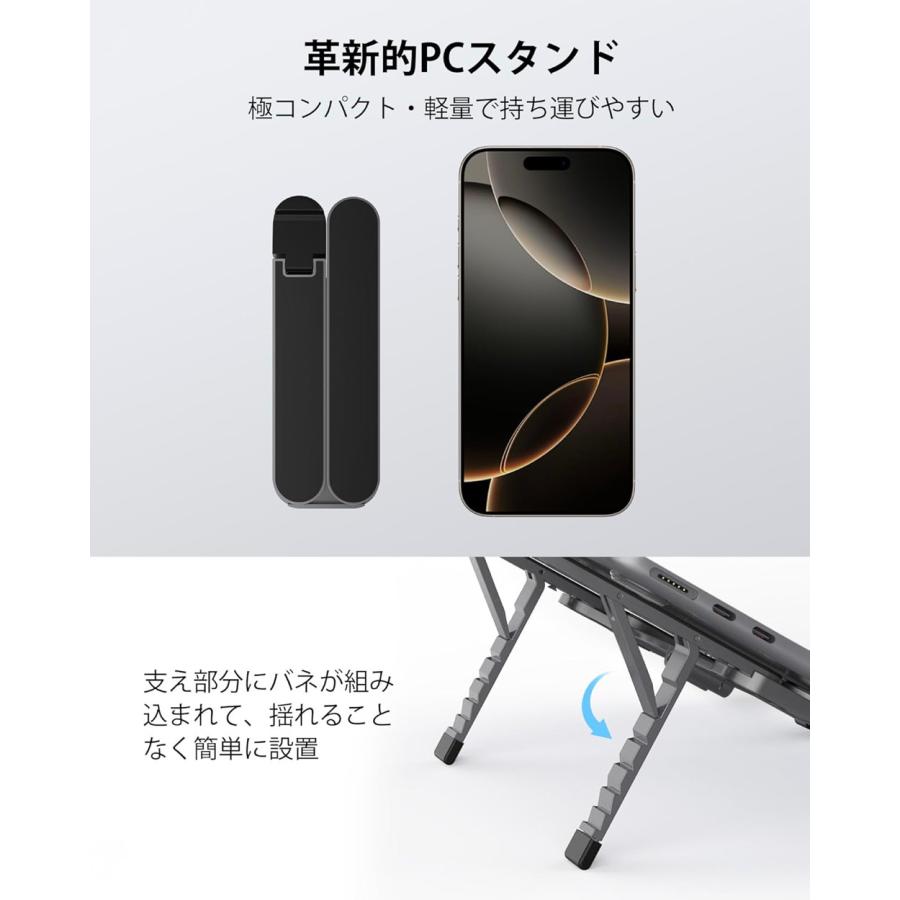 極コンパクト SODI ノートパソコンスタンド PCスタンド タブレット