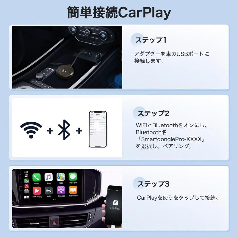 CarPlay AI BOX ワイヤレス CarPlayアダプター YouTube/NETFLIX CarPlay AI BOX ワイヤレス CarPlayアダプター YouTube/NETFLIX