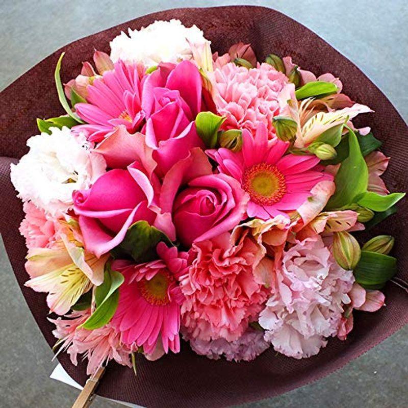 焼き菓子 ７個入りボックスとピンク系 花束セット Hanasaku フランス菓子ルブラン 結婚