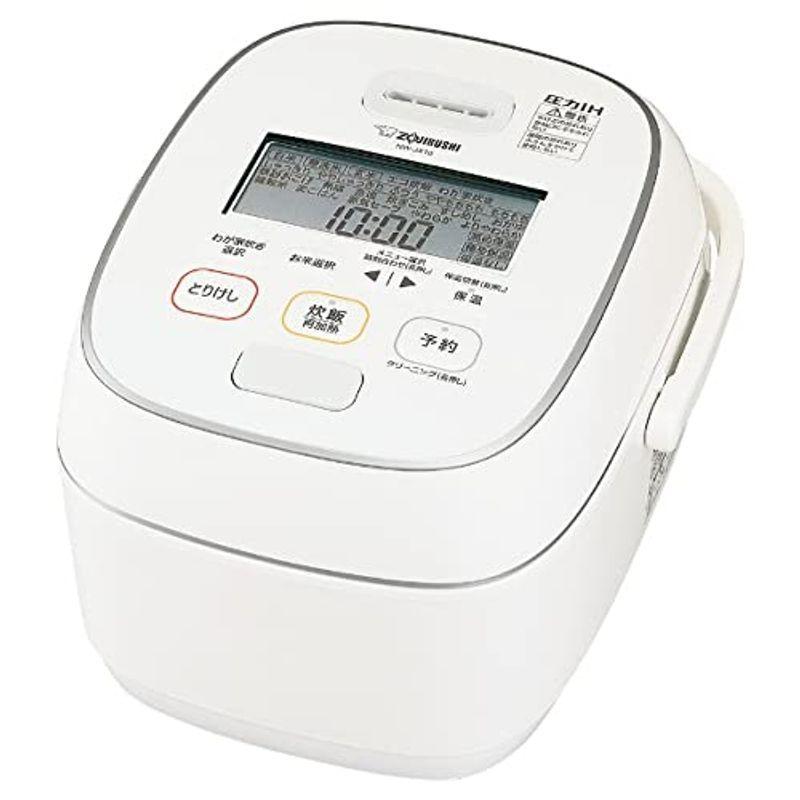 古典 ビッグウェイブ88象印 炊飯器 圧力IH炊飯ジャー 5.5合炊き ホワイト ZOJIRUSHI 極め炊き NW-JX10-WA 波佐見焼 CtoC JAPAN おひつ にもなる 炊飯鍋 丸紋 φ17×H11(cm) 1,100(cc)