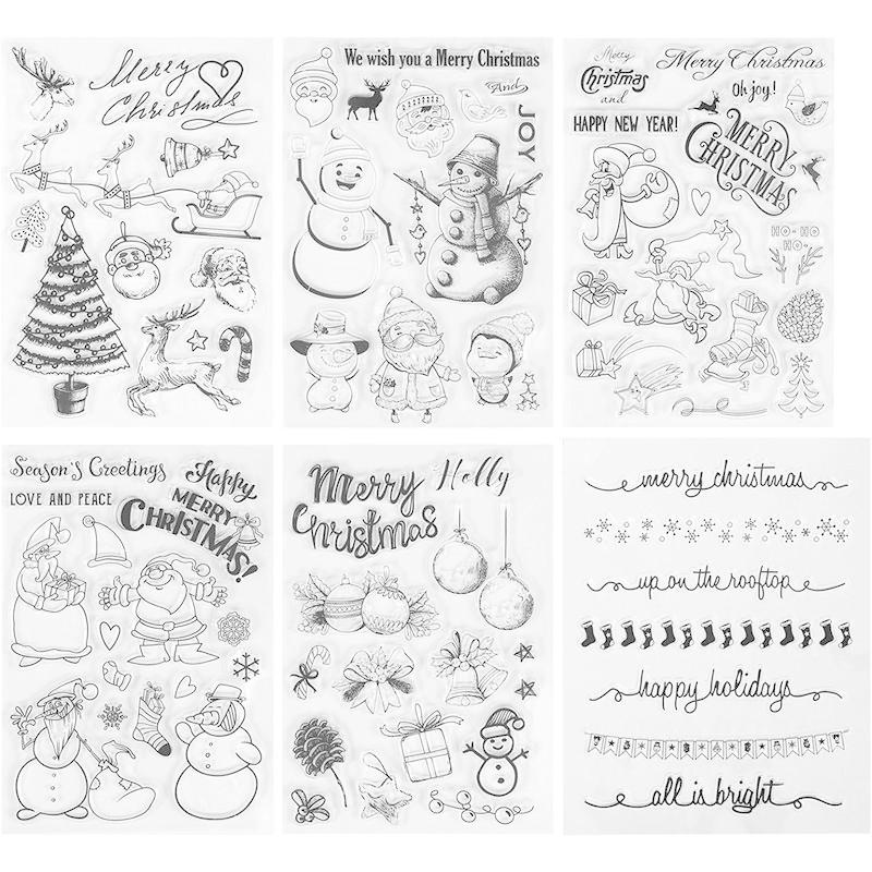 Kesote スタンプ クリスマス飾り 印章 透明 70個デザイン 洗い可能 繰り返し使用 子供へのプレゼント イラスト 手帳 スケジュール Inbmn3mw94 Godawaripowerispat Com
