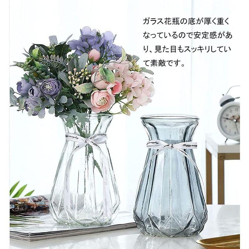 ガラス花瓶 ガラスフラワーベース シンプル花器 北欧風花瓶 Fukukaガラスボトル 水耕栽培 インテリア飾り 北欧雑貨 大きい花瓶 Mlq7xcfzvb 花瓶 花器 Www Robotnature Com