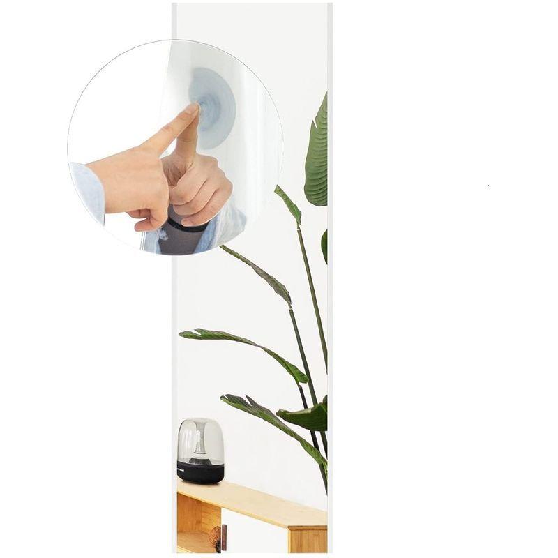 新しいスタイル 安全 アルミ合金フレーム フィルムミラー 30x90cm 姿見ミラー 壁掛け鏡 割れない軽量ミラー Brisafe 防災 スタイリ おしゃれ その他収納 ラック Baskincoffee Vicom Corp Com