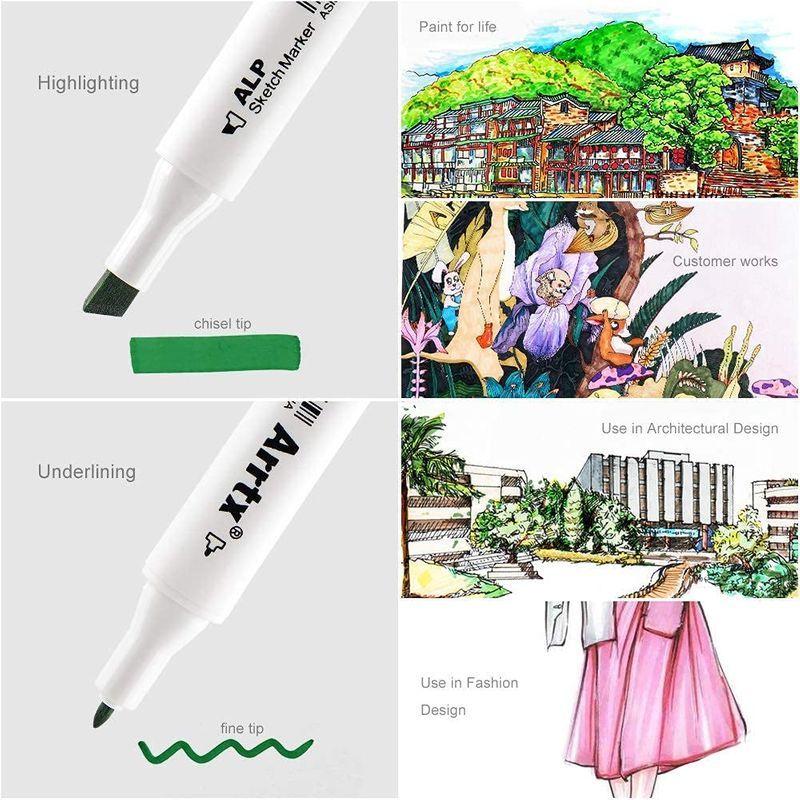 人気のクリスマスアイテムがいっぱい Arrtx Alpマーカーペン イラストマーカー アートマーカー 90色セット 2種類のペン先 太字 細字 防水速乾 コミック用 プレゼント 筆箱 Www We Job Com