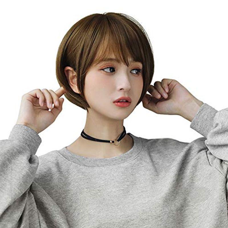 Hawkko ウィッグ ショート ボブ レディーズ フルウィッグ ストレート 女性ウイッグ Wig かつら 斜め前髪 ウィッグ エクステ ワ ビッグウェイブ 通販 Yahoo ショッピング