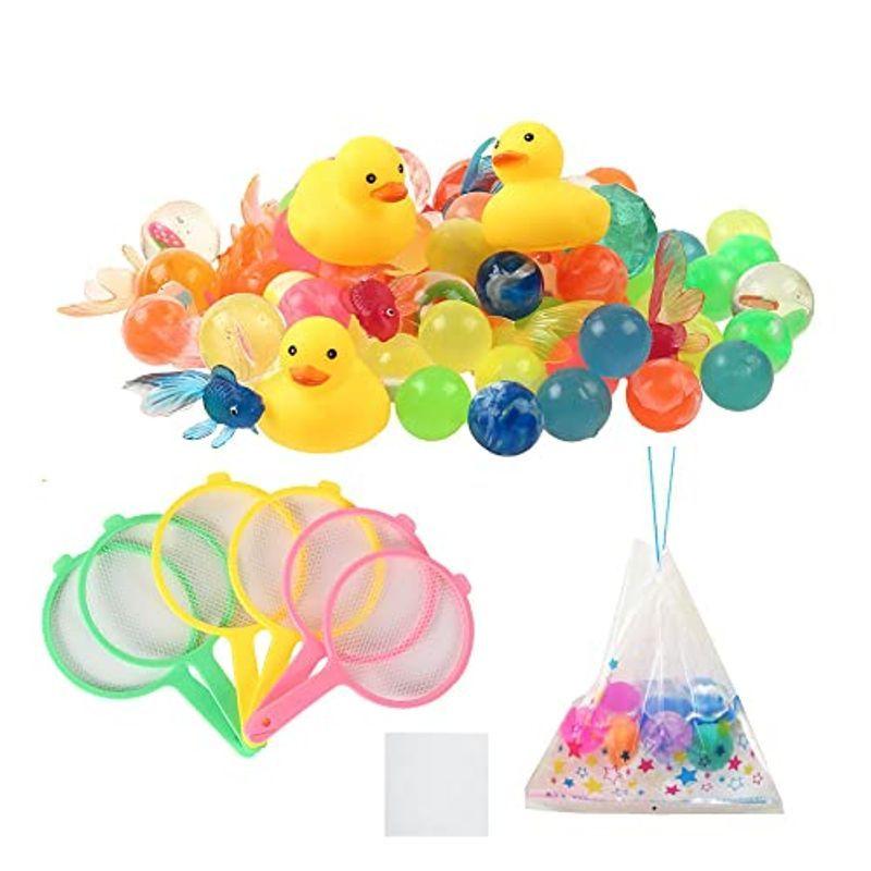 金魚すくい セット 縁日セット 夏 おうちで スーパーボール すくい 縁日 おもちゃ 97点セット 100枚 金魚 金魚袋 ポイ ポイ紙1 ビッグウェイブ 通販 Yahoo ショッピング