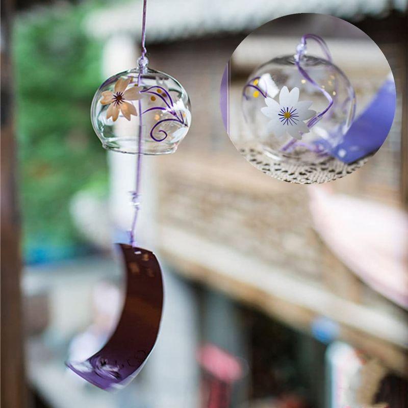 風鈴 ウィンドチャイム ガラス風鈴 手作り 和風風鈴 涼を楽しむ夏の風物詩 可愛い 短冊 涼しい感じ 窓 屋根飾り 室内外 兼用 贈り物 夏 ビッグウェイブ 通販 Yahoo ショッピング