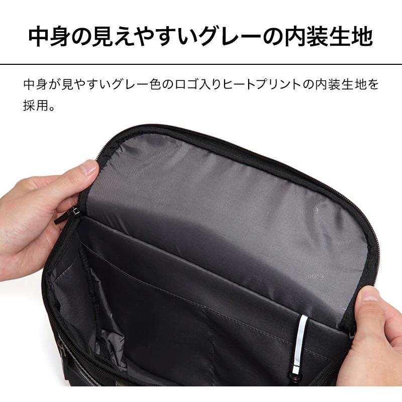 Evoon 公式 マルチボディバッグ2.0 財布機能 拡張機能 小物ポーチ付属