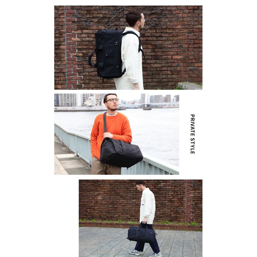 Evoon マルチボストンバッグ 折りたたみ式 撥水加工 4WAY 45L Evoon 公式 マルチボストンバッグ 4WAY 折りたたみ可能