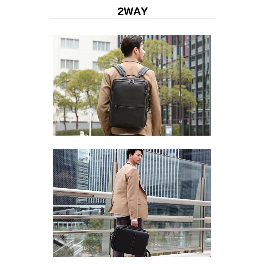 Evoon 公式 マルチビジネスリュックレザー 大容量 18L~28L 拡張 Evoon 公式 マルチビジネスリュックレザー 大容量 18L~28L 拡張