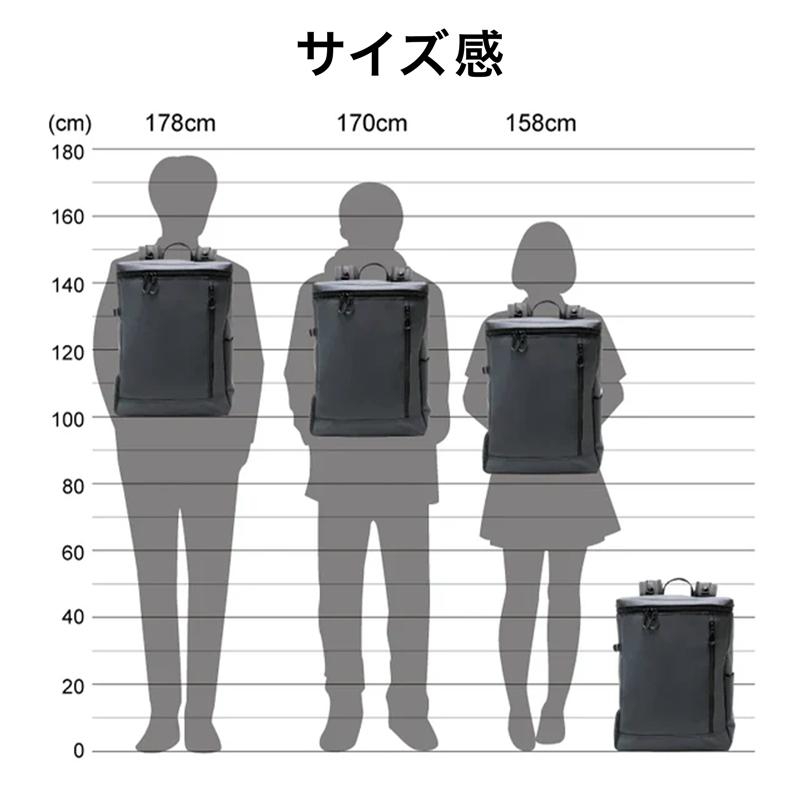 Evoon 公式 マルチスクエアリュック 30L メンズ 大容量 多収納 多機能