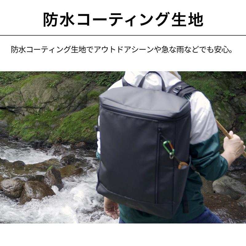 Evoon 公式 マルチスクエアリュック 30L メンズ 大容量 多収納 多機能