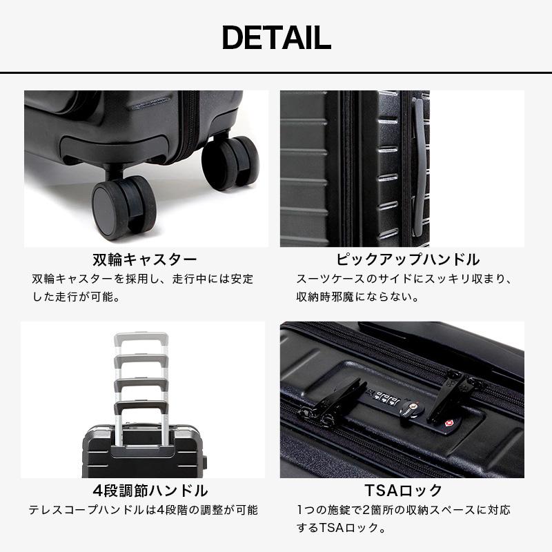 公式 Evoon スーツケース キャリーケース キャリーバッグ 機内持ち込みサイズ 35L 多収納 TSA ビジネス 出張 旅行 人気 プレゼント ギフト 贈り物 送料無料｜bigwill｜09