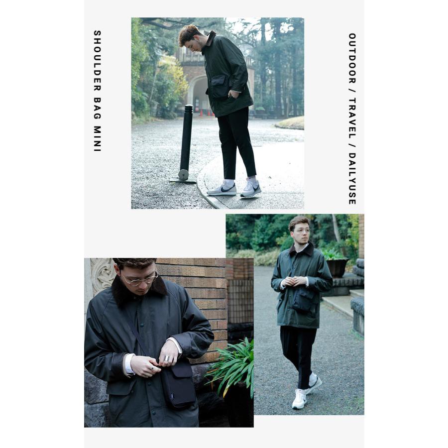 公式 Evoon マルチショルダーバッグMini 小さめ 小物 ポーチ ミニ バッグインバッグ メンズ 男性 多機能 多収納 多ポケット 軽量 撥水 肩掛け 斜めがけ バック | Evoon | 14