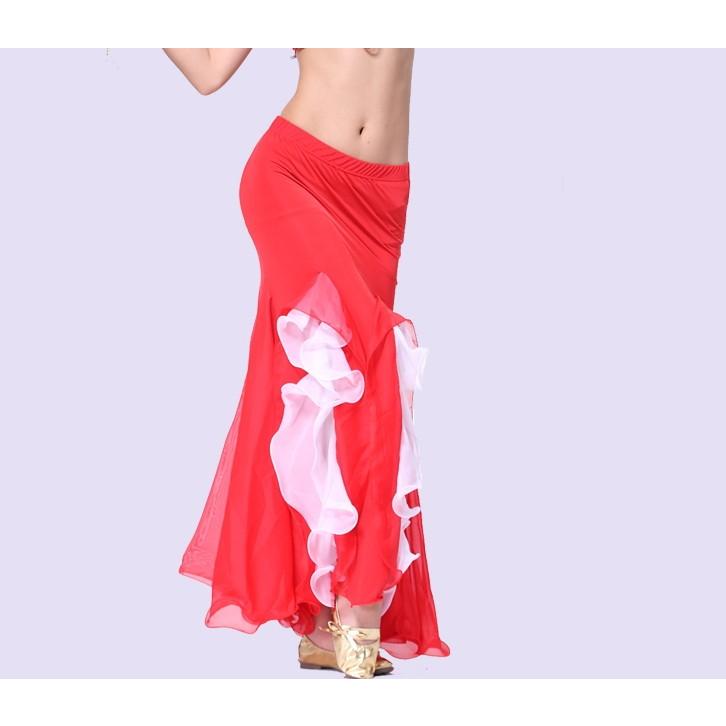 ベリーダンス スカート ロング  ベリーダンススカート ベリーダンスボトムス  ダンススカート ベリーダンス衣装 ベリーダンスウェア　9色入荷 |  | 01