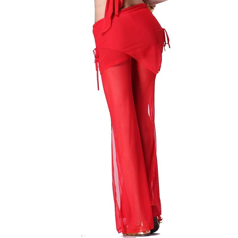 ベリーダンス パンツ ベリーダンスズボン スカート付きパンツ ベリーダンスウェア ストレッチ　ベリーダンスボトムス 美脚パンツ レッスンウェア |  | 02