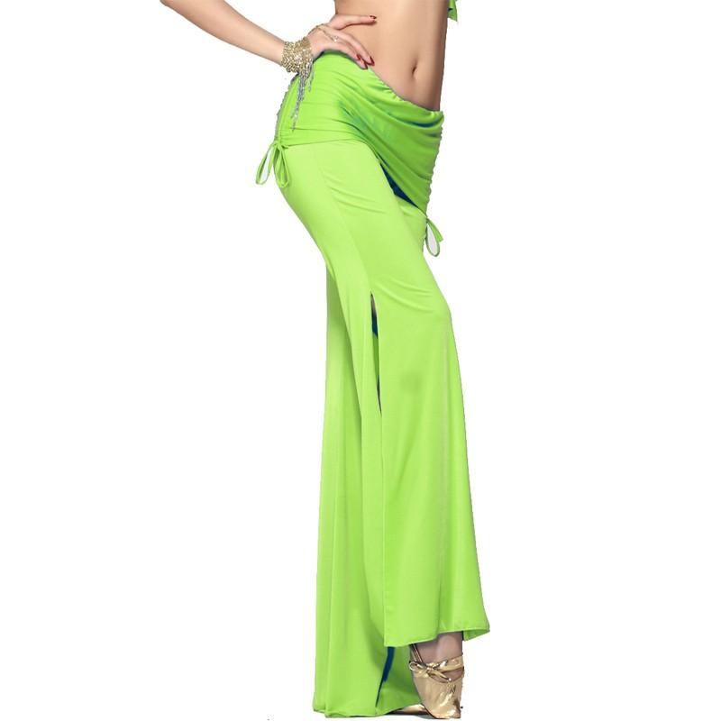 ベリーダンス パンツ  カラート付きパンツ ベリーダンスズボン スリット ダンスパンツ ベリーダンスボトムス　練習着　ベリーダンスウェア レッスンウェア 9色 |  | 02