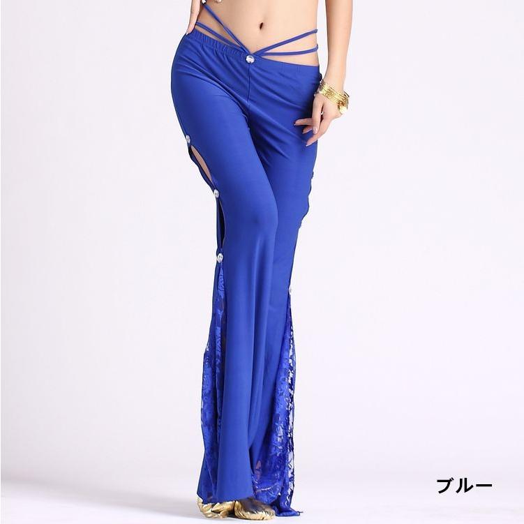 ベリーダンスズボン ベリーダンスパンツ ベリーダンス パンツ フレアパンツ ダンスパンツ ストレッチ レース ベリーダンスボトムス ベリーダンスウェア8色 |  | 03