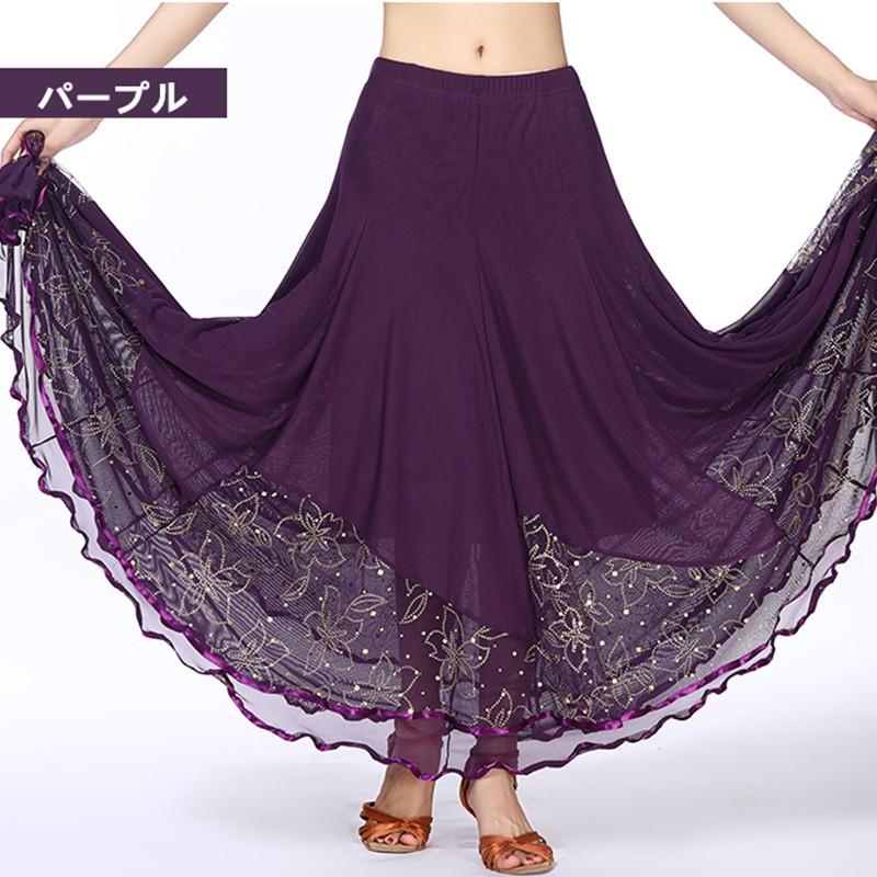 ベリーダンス スカート ベリーダンス衣装 ベリーダンススカート ベリーダンスボトムス ベリー衣装 発表会　スカートベリー 社交ダンス衣装5色入荷　dp143z |  | 06