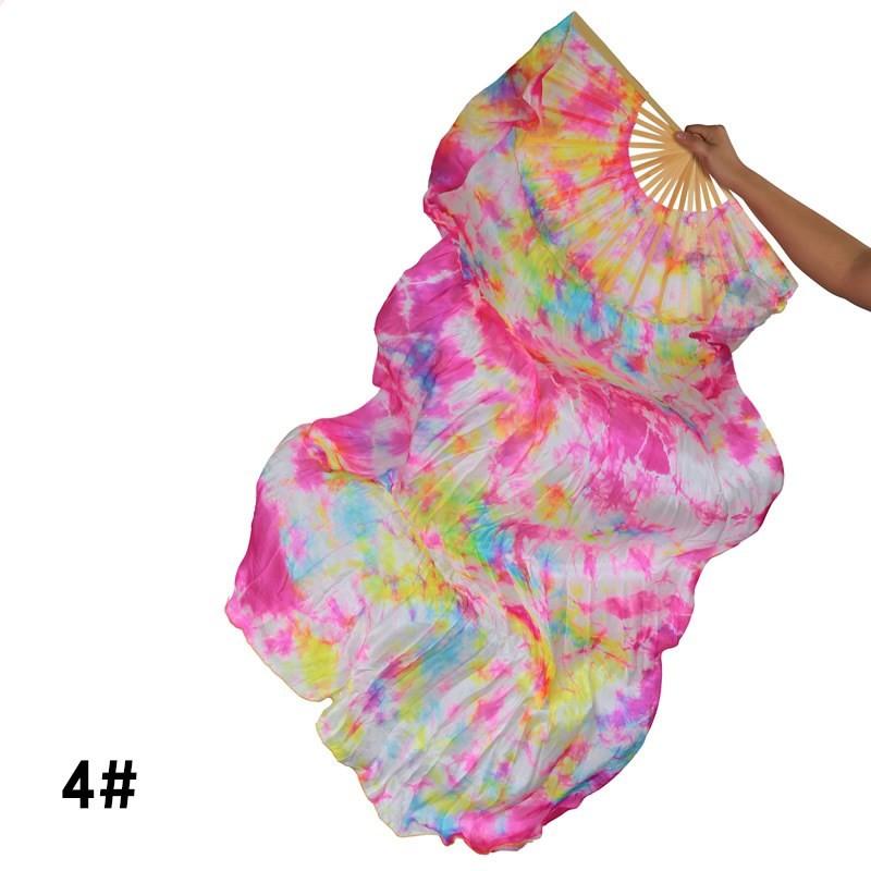 ファンベール　シルクファンベール 1本セット扇子 団扇 舞台 小道具 アクセサリー　演出　飾り　ファンベール タイダイ柄　全9色 dp158h |  | 04