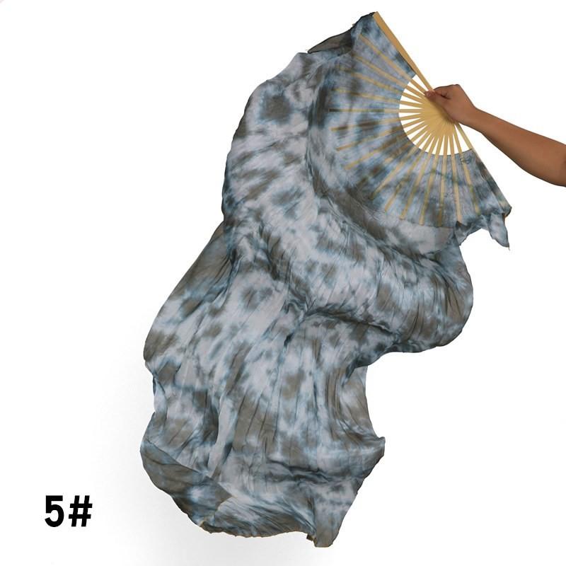 ファンベール　シルクファンベール 1本セット扇子 団扇 舞台 小道具 アクセサリー　演出　飾り　ファンベール タイダイ柄　全9色 dp158h |  | 05