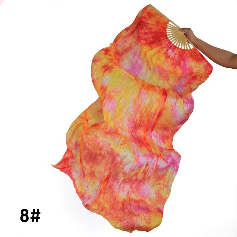 ファンベール　シルクファンベール 1本セット扇子 団扇 舞台 小道具 アクセサリー　演出　飾り　ファンベール タイダイ柄　全9色 dp158h |  | 08