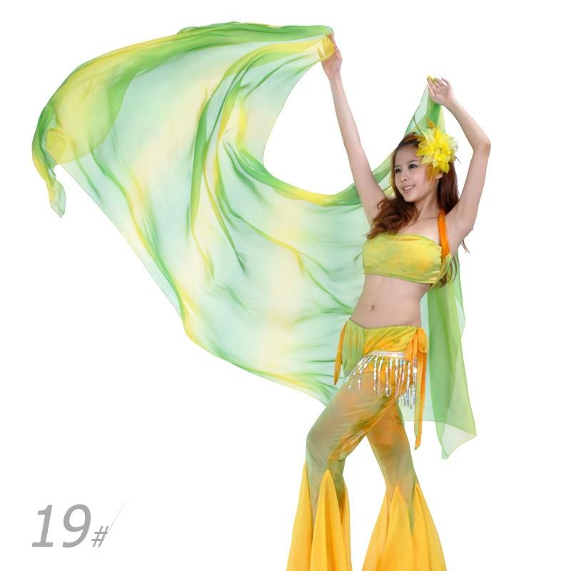 ベリーダンス ベール 薄手のスカーフ 舞台 小道具 アクセサリー アクセント レッスン着 レッスンウェア 演出飾り 練習用 18色 大判 大きい dp168h |  | 06