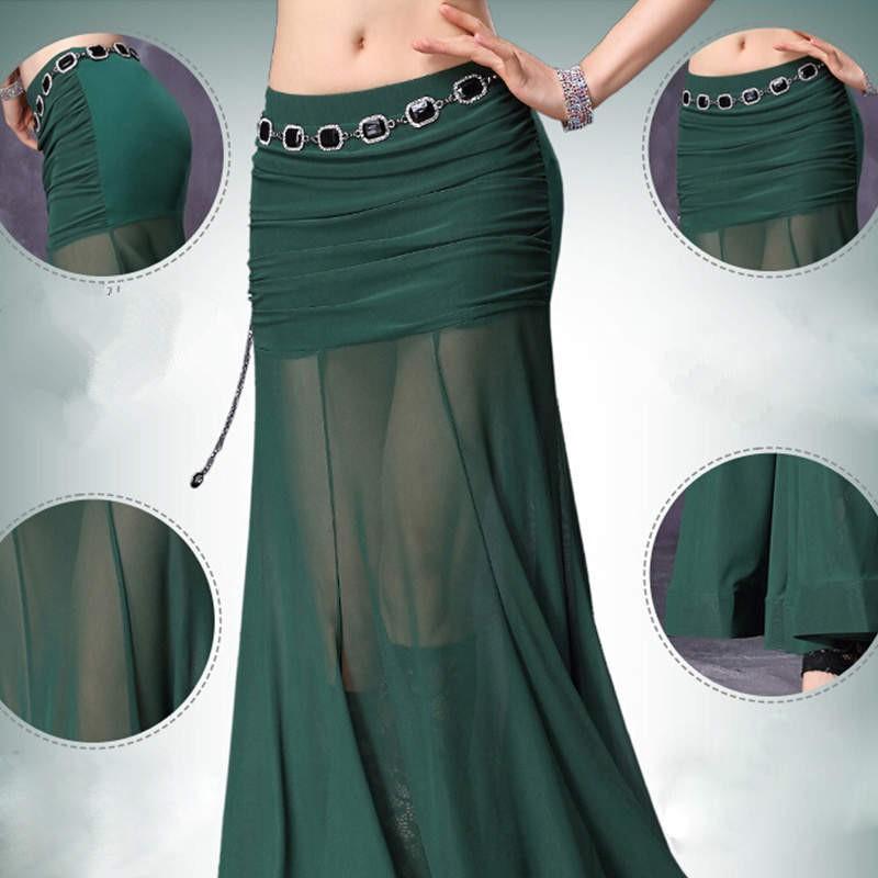 ベリーダンス衣装 スカート ロング ステージ衣装 舞台　練習着　社交ダンス衣装　演出服　ベリーダンススカート　ベリーダンスウェア　無地　4色入荷 |  | 09