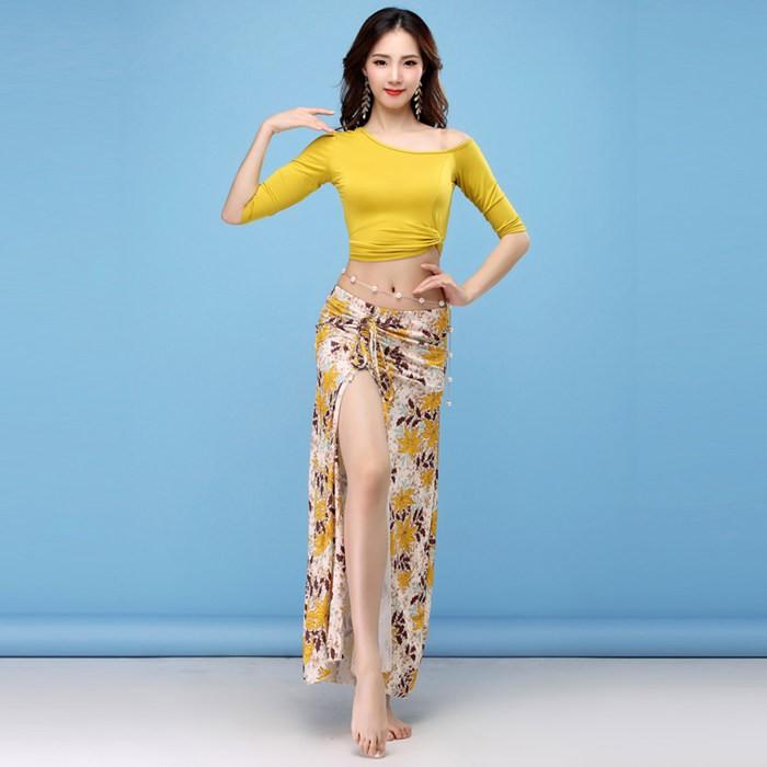 ベリーダンス衣装ベリーダンスセット衣装 舞台衣装 レッスン着 社交ダンス衣装 練習着 ベリーダンス衣装 上下2点セット |  | 02