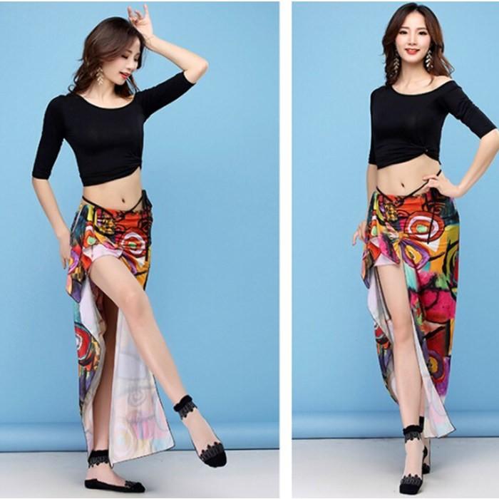 ベリーダンス衣装ベリーダンスセット衣装 舞台衣装 レッスン着 社交ダンス衣装 練習着 ベリーダンス衣装 上下2点セット |  | 07