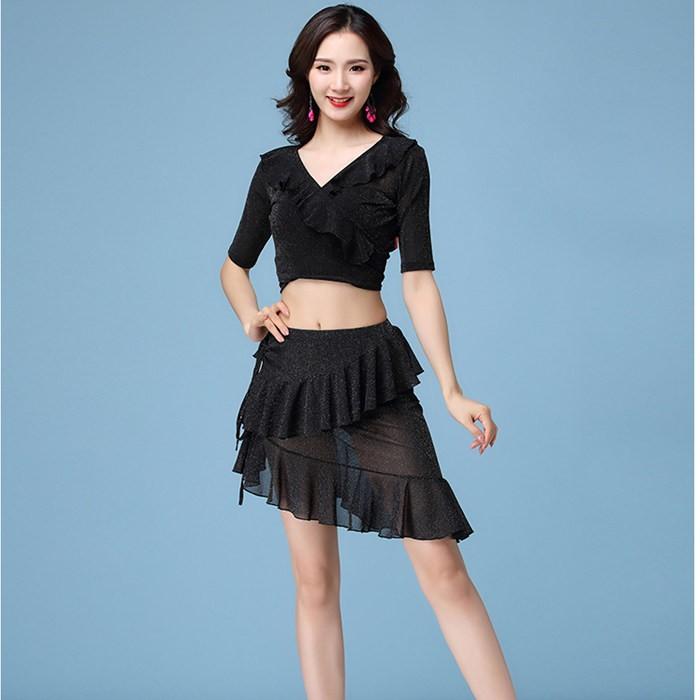 ベリーダンスセット衣装 舞台衣装 レッスン着 発表会イベント コスプレ 社交ダンス衣装 練習着 ベリーダンス衣装 上下2点セット |  | 11