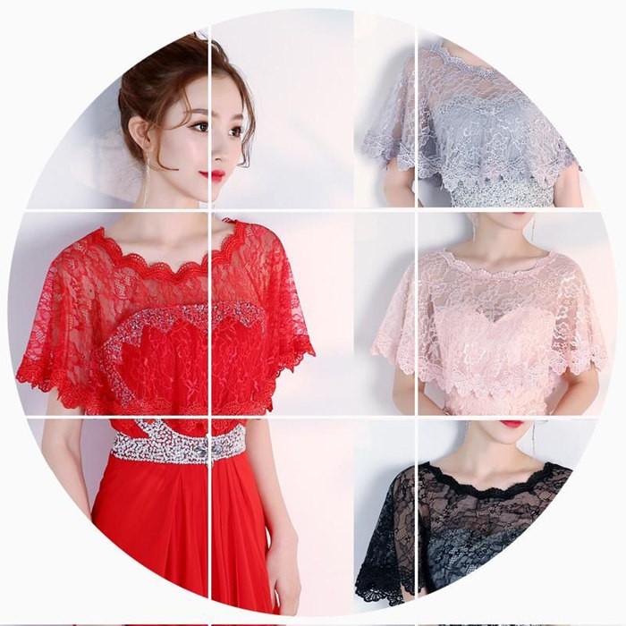 ボレロ 結婚式 ストール ショール 肩掛け ケープ ウェディングボレロ 大判 パーティー フォーマル レディース 刺繍 シースルー 透け感 トップス 冷房対応 ショール ウェディングボレロ ラインストーン レース柄 ケープ