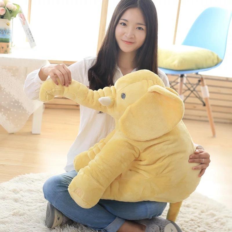 ぬいぐるみ ぞう クッション ベビー添い寝枕 プランケット内蔵