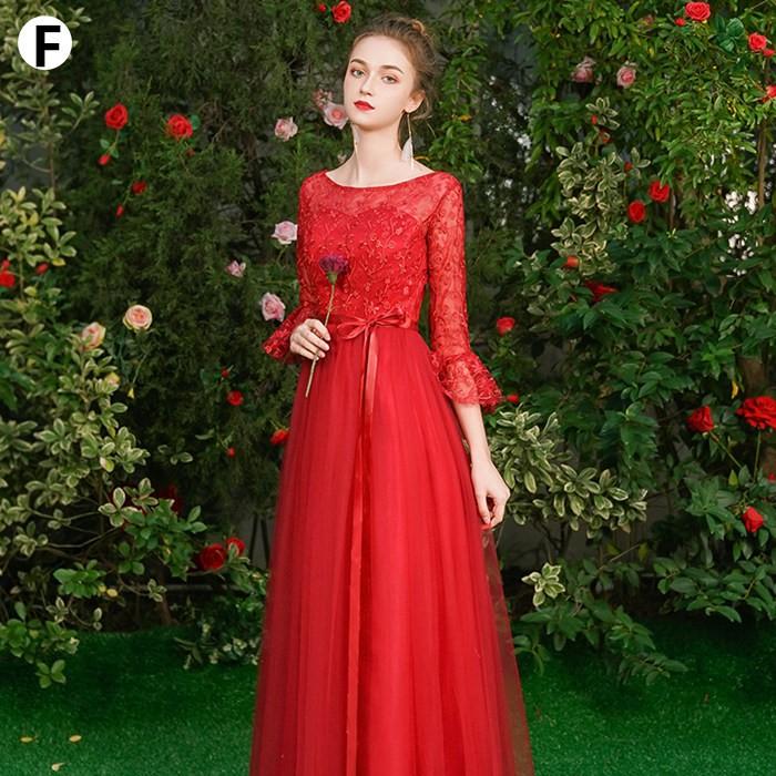 今年人気のブランド品や お揃いドレス ブライズメイド服 花嫁 ウェディングドレス ロングドレス プリンセスドレス 花嫁の結婚式 結婚式 二次会 パーディー 演奏会 発表会 披露宴 Recomenda Co