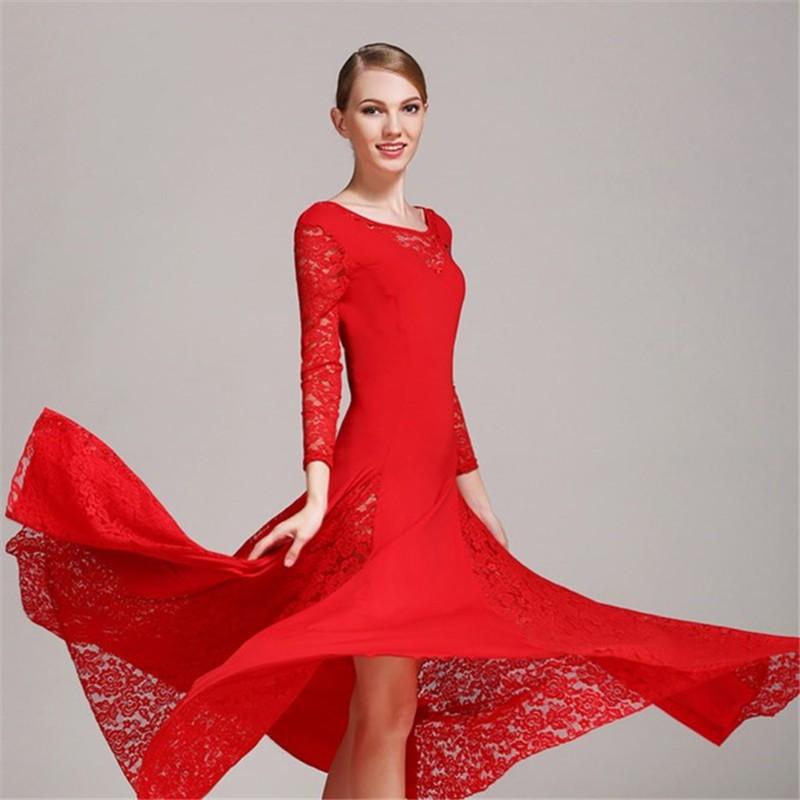 モダンダンス 舞台 イベント衣装 ステージ衣装 ラテンダンスウエア タンゴワンピース ワルツ衣装 演出服 練習着 大人用 レッド ブラック ブルー グリーン |  | 10