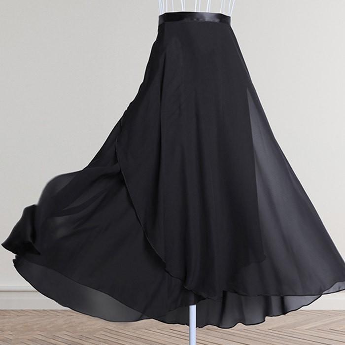 バレエ レオタード 大人 スカート ロング 無地 舞台衣装 練習用 単品 ダンス おしゃれ かわいい 社交ダンス衣装 5色入荷 ブラック ワインレッド ホワイト |  | 01