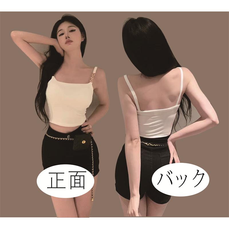 レディース キャミソール 綿素材 フリーサイズ 35~55kg 夏 オシャレ 通气性 伸縮性 5color 汗速乾 スポーツ　シンプル お出かけ 体型 |  | 03