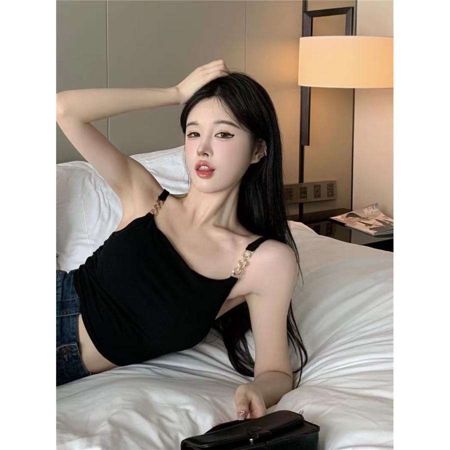 レディース キャミソール 綿素材 フリーサイズ 35~55kg 夏 オシャレ 通气性 伸縮性 5color 汗速乾 スポーツ　シンプル お出かけ 体型 |  | 04