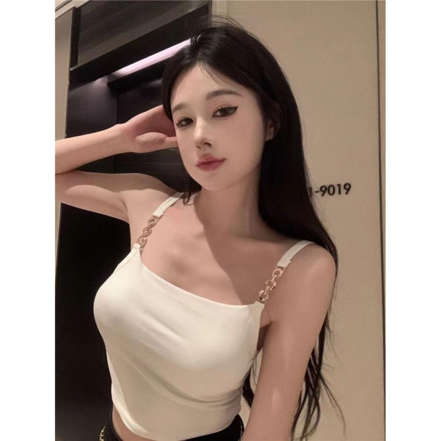 レディース キャミソール 綿素材 フリーサイズ 35~55kg 夏 オシャレ 通气性 伸縮性 5color 汗速乾 スポーツ　シンプル お出かけ 体型 |  | 08