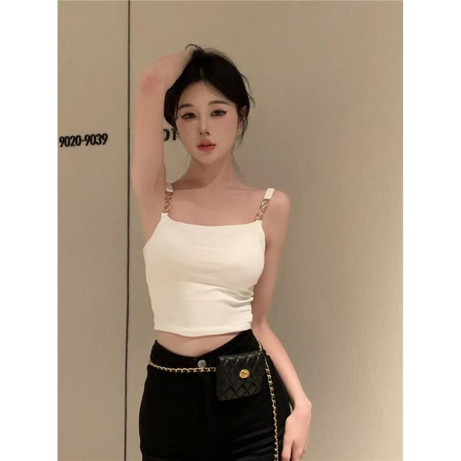 レディース キャミソール 綿素材 フリーサイズ 35~55kg 夏 オシャレ 通气性 伸縮性 5color 汗速乾 スポーツ　シンプル お出かけ 体型 |  | 09