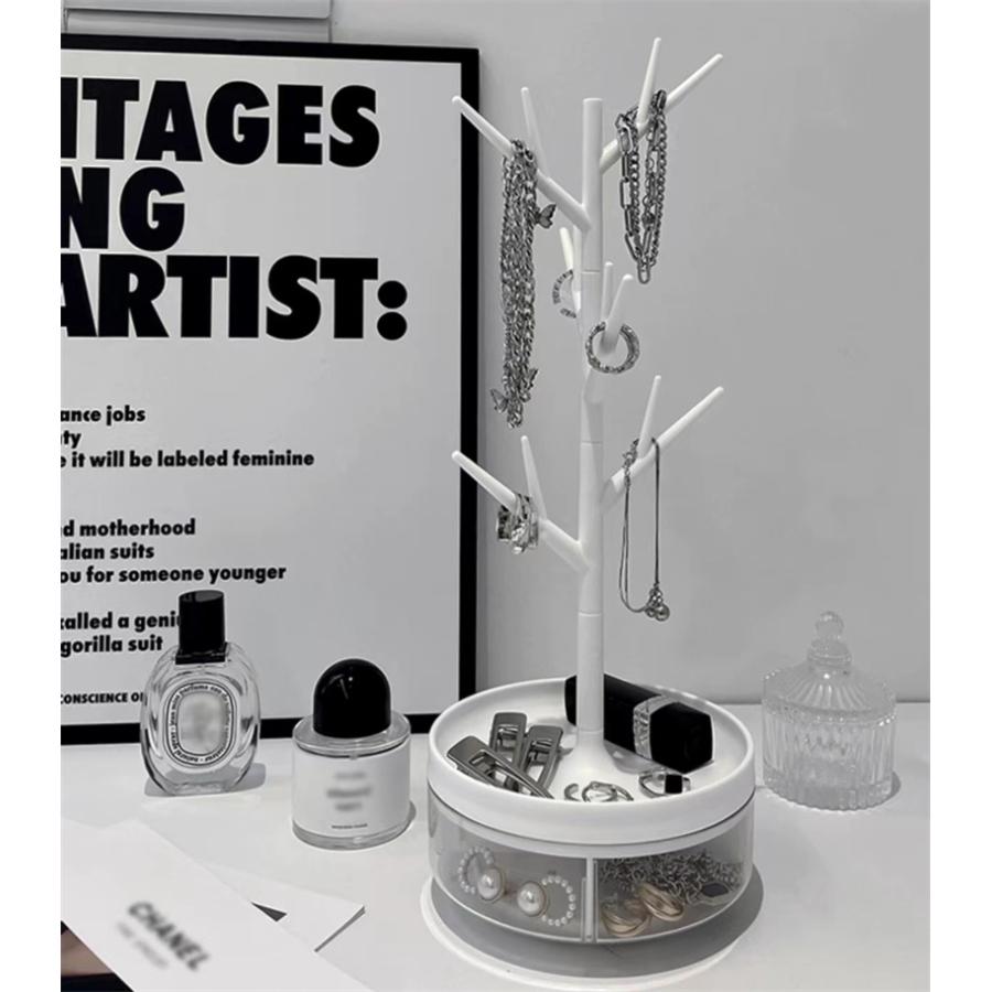 アクセサリースタンド アクセサリー収納棚 収納棚 収納スタンド シンプル 可愛い オシャレ ネックレス ピアス イヤリングも収納 小物 玄関 ベッドルーム |  | 09